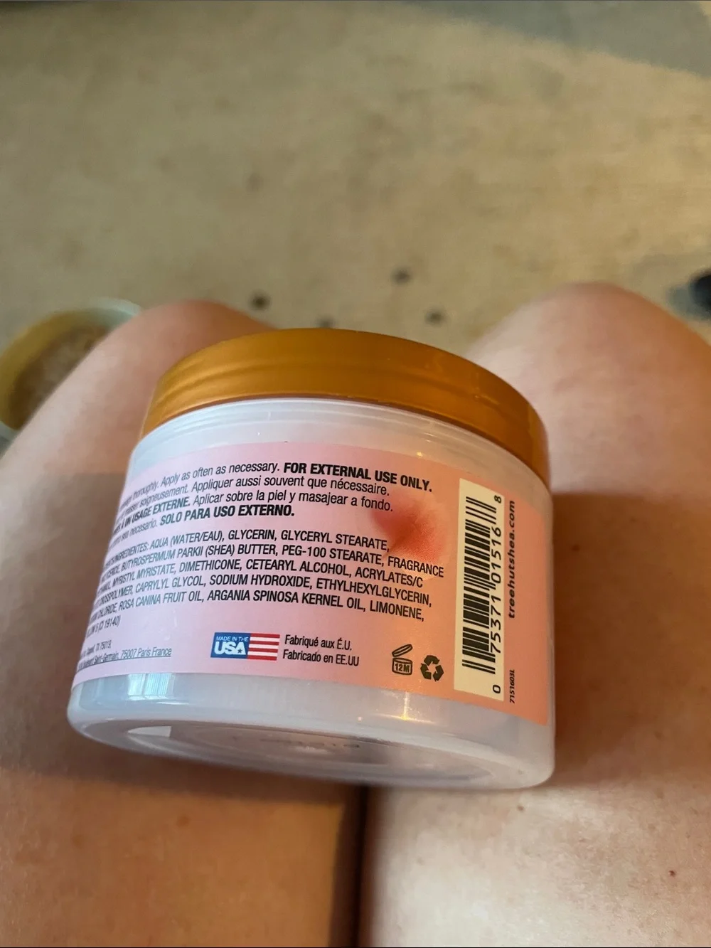 Tree Hut Moroccan Rose Whipped Shea Body Butter - Pink